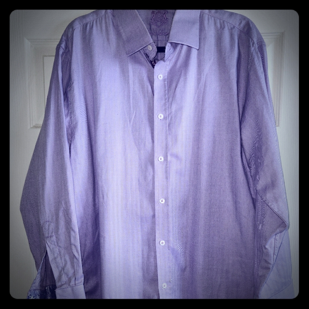English Laundry reversible cuff shirt